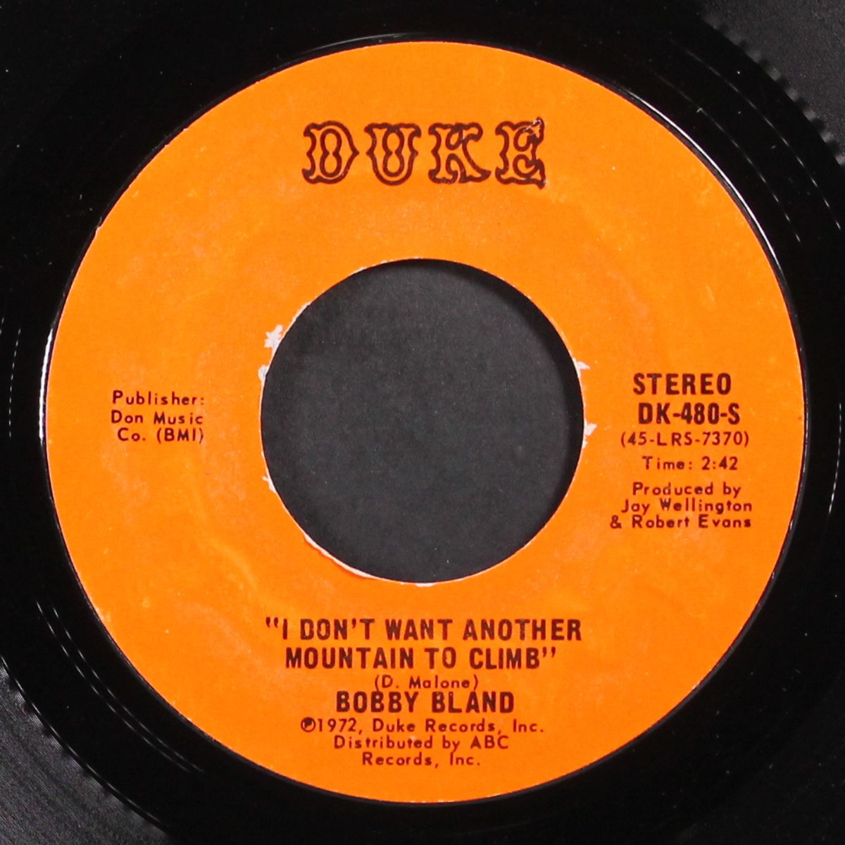 that's all there is / i don't want another mountain to climb by BOBBY BLAND