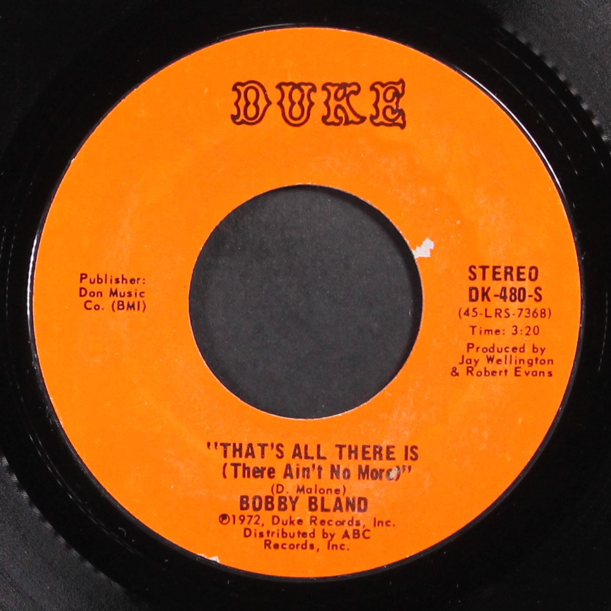 that's all there is / i don't want another mountain to climb by BOBBY BLAND