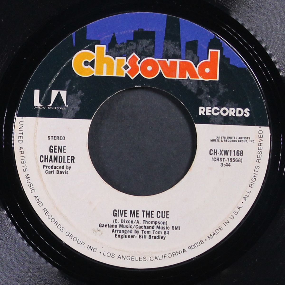 give me the cue / tomorrow i may not feel the same by GENE CHANDLER