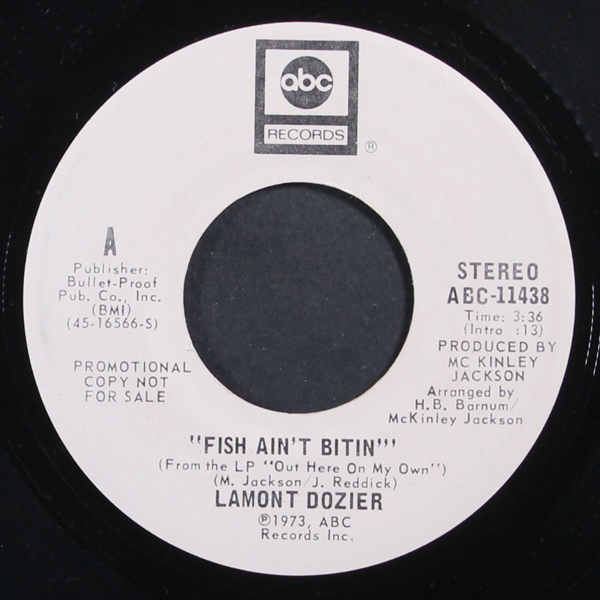 fish ain't bitin' / mono by LAMONT DOZIER