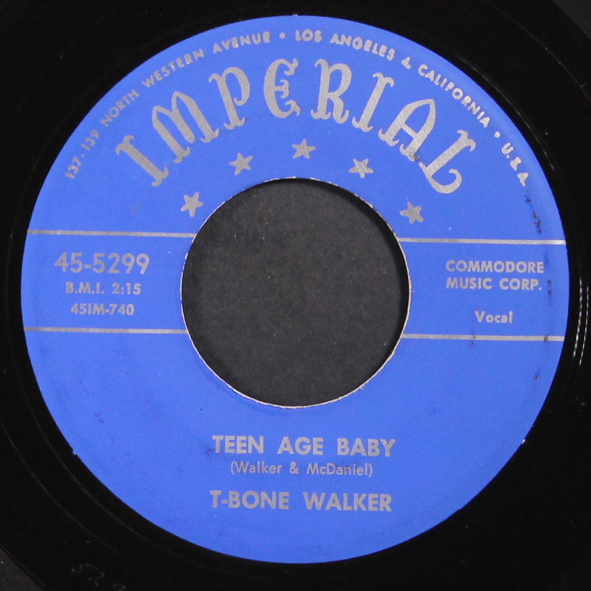 teen age baby / strugglin' blues by T-BONE WALKER
