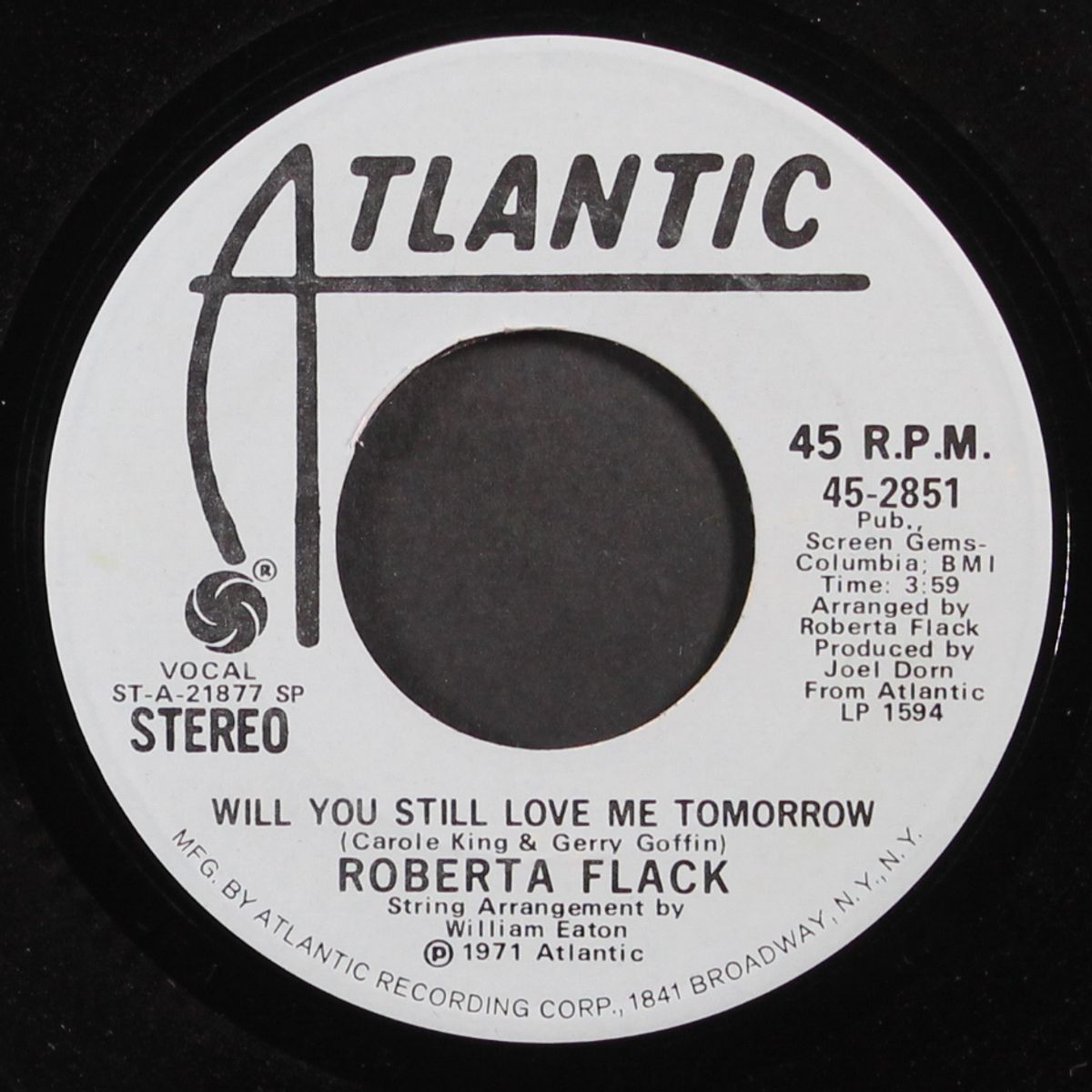 will you still love me tomorrow by ROBERTA FLACK
