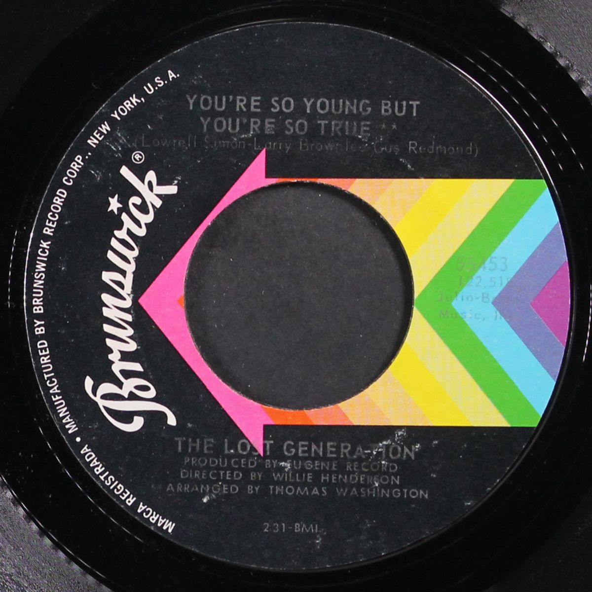 talking the teenage language / you're so young but you're so true by LOST GENERATION