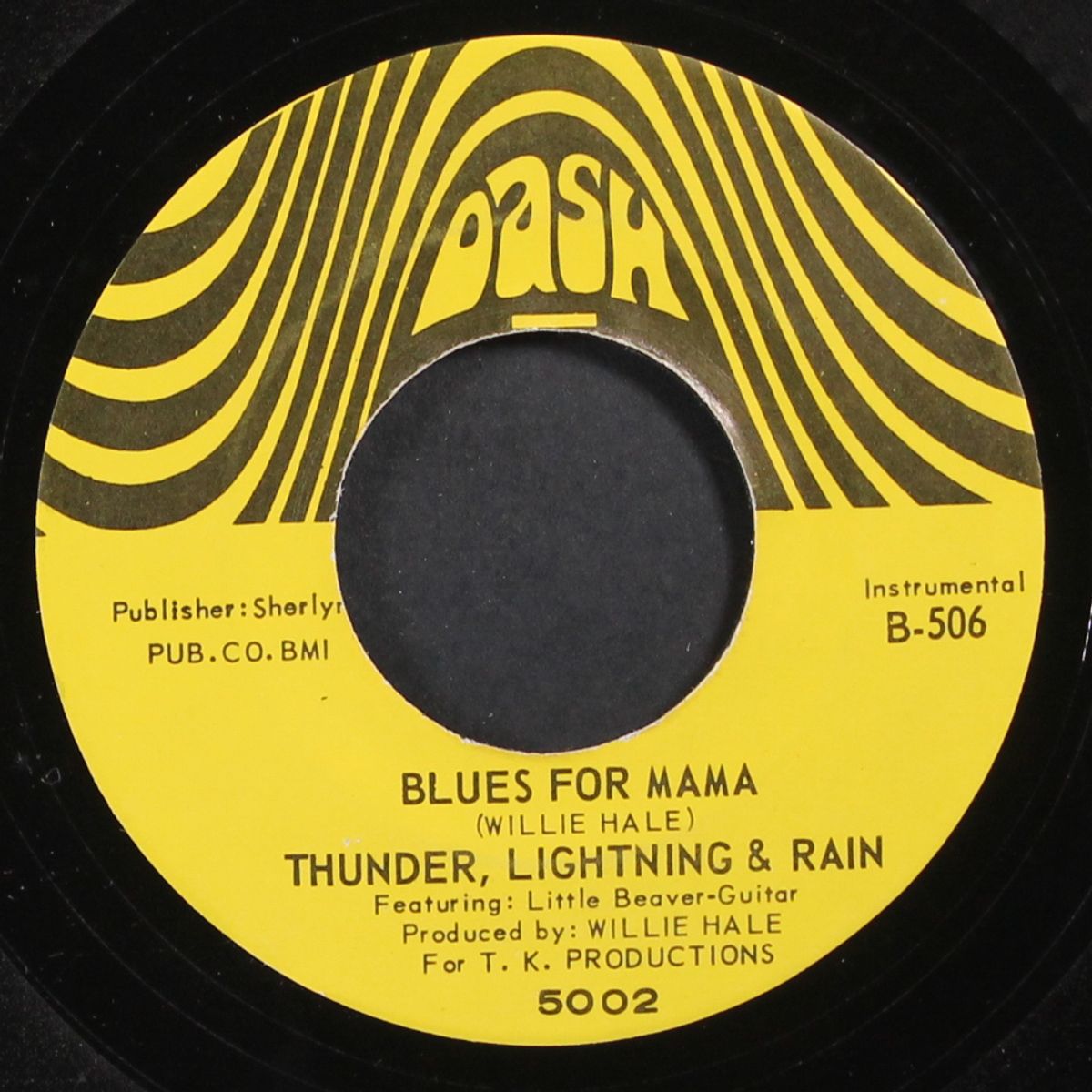 let's stay together / blues for mama by THUNDER, LIGHTNING & RAIN
