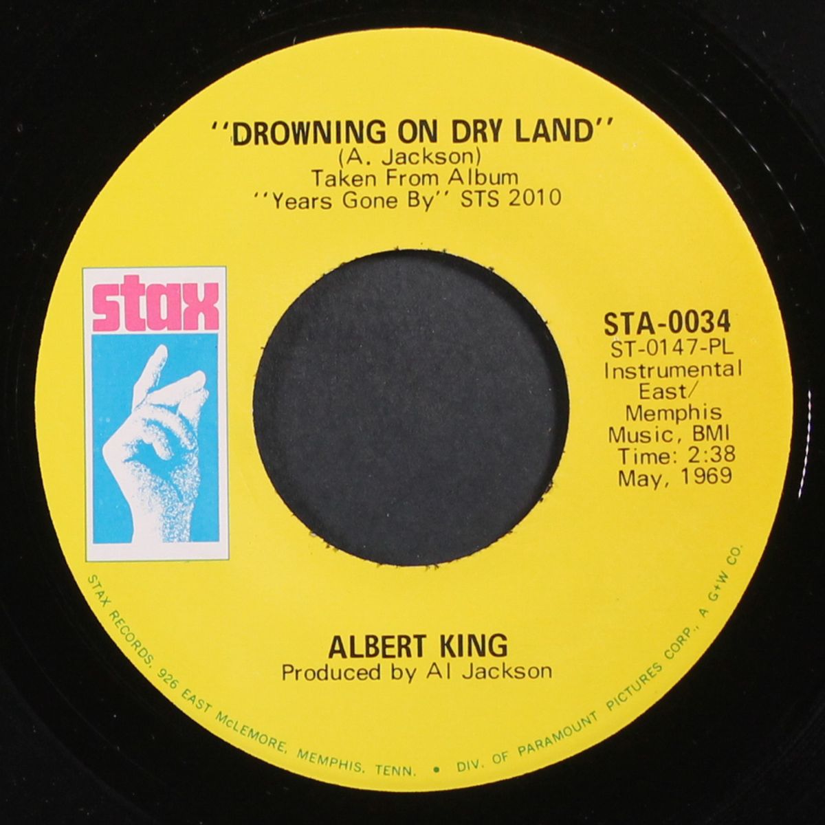 drowning on dry land / instrumental by ALBERT KING