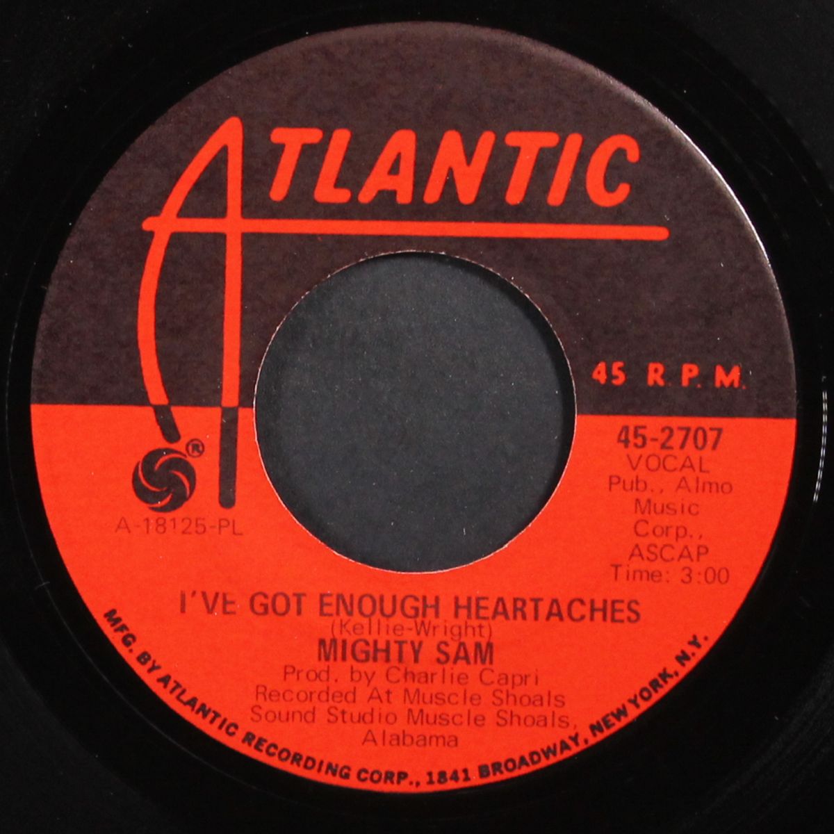 i've got enough heartaches / lovebones by MIGHTY SAM