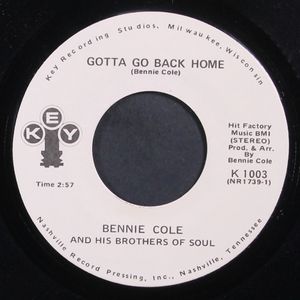 BENNIE COLE & HIS BROTHERS OF SOUL