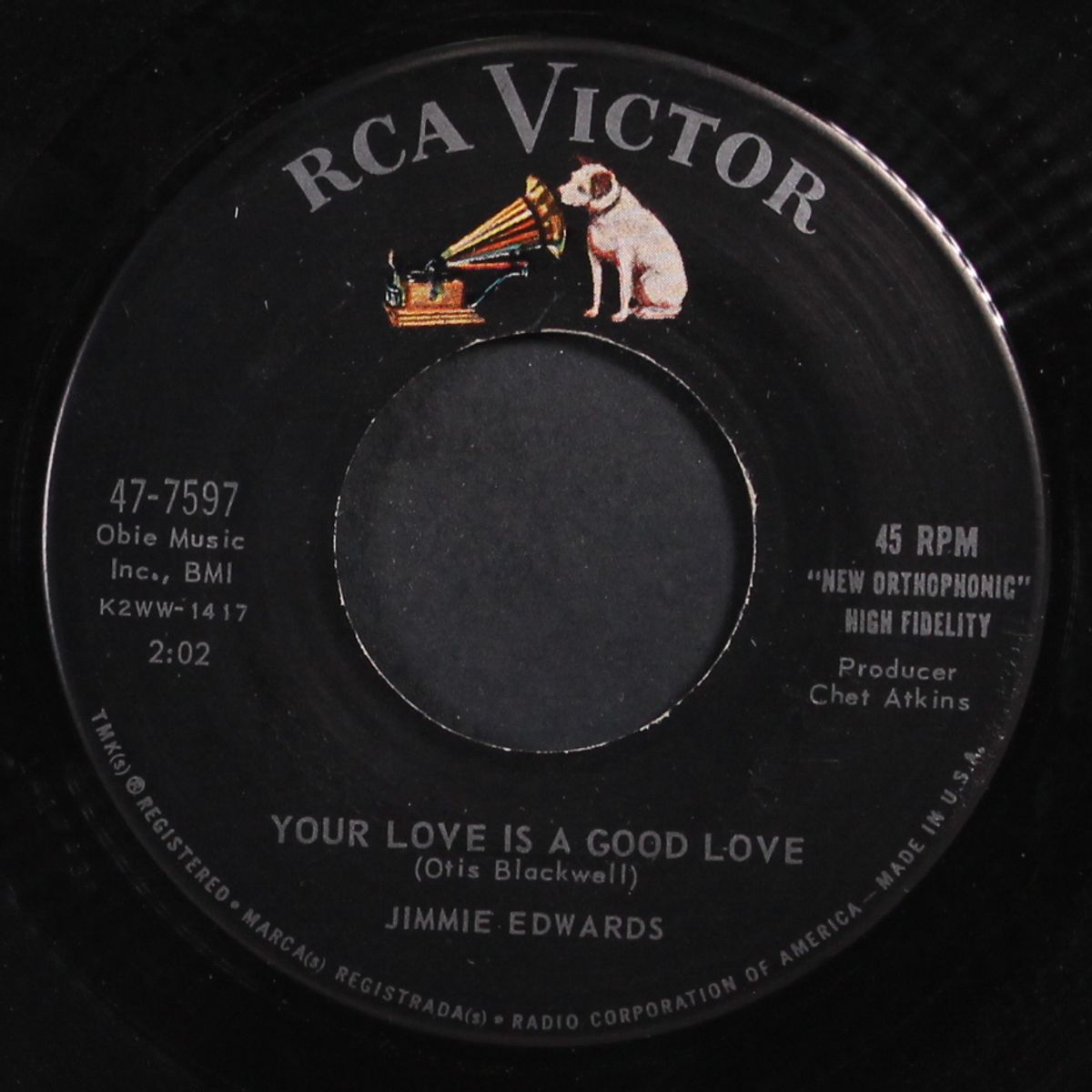 your love is a good love by JIMMIE EDWARDS