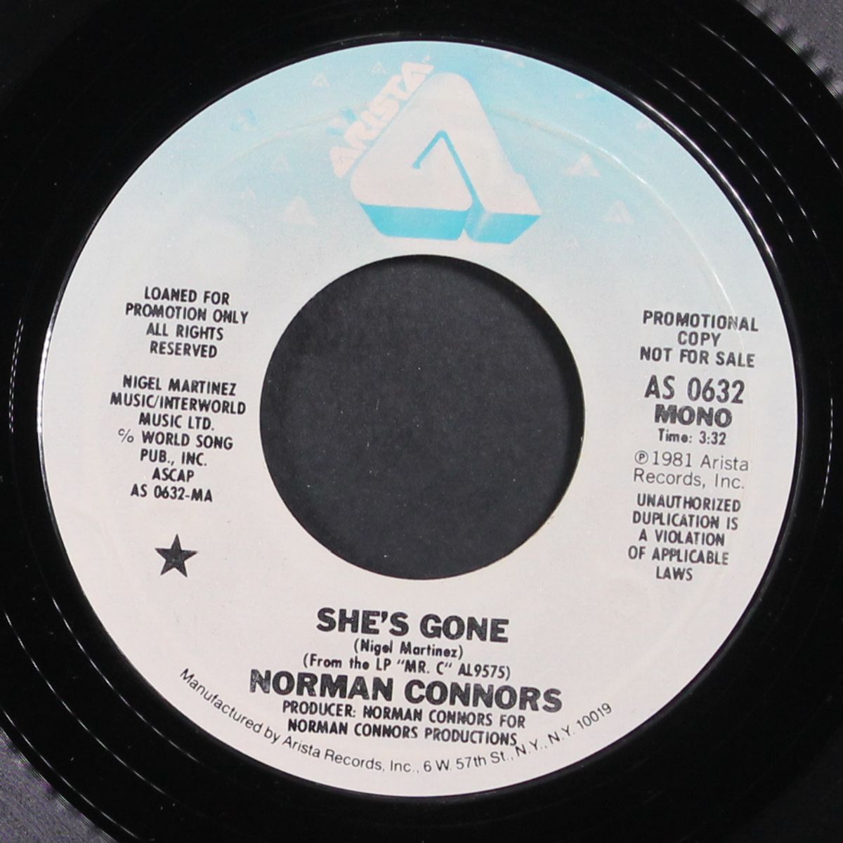 she's gone / mono by NORMAN CONNORS