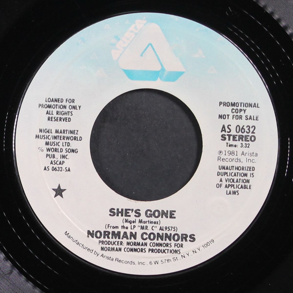 she's gone / mono by NORMAN CONNORS