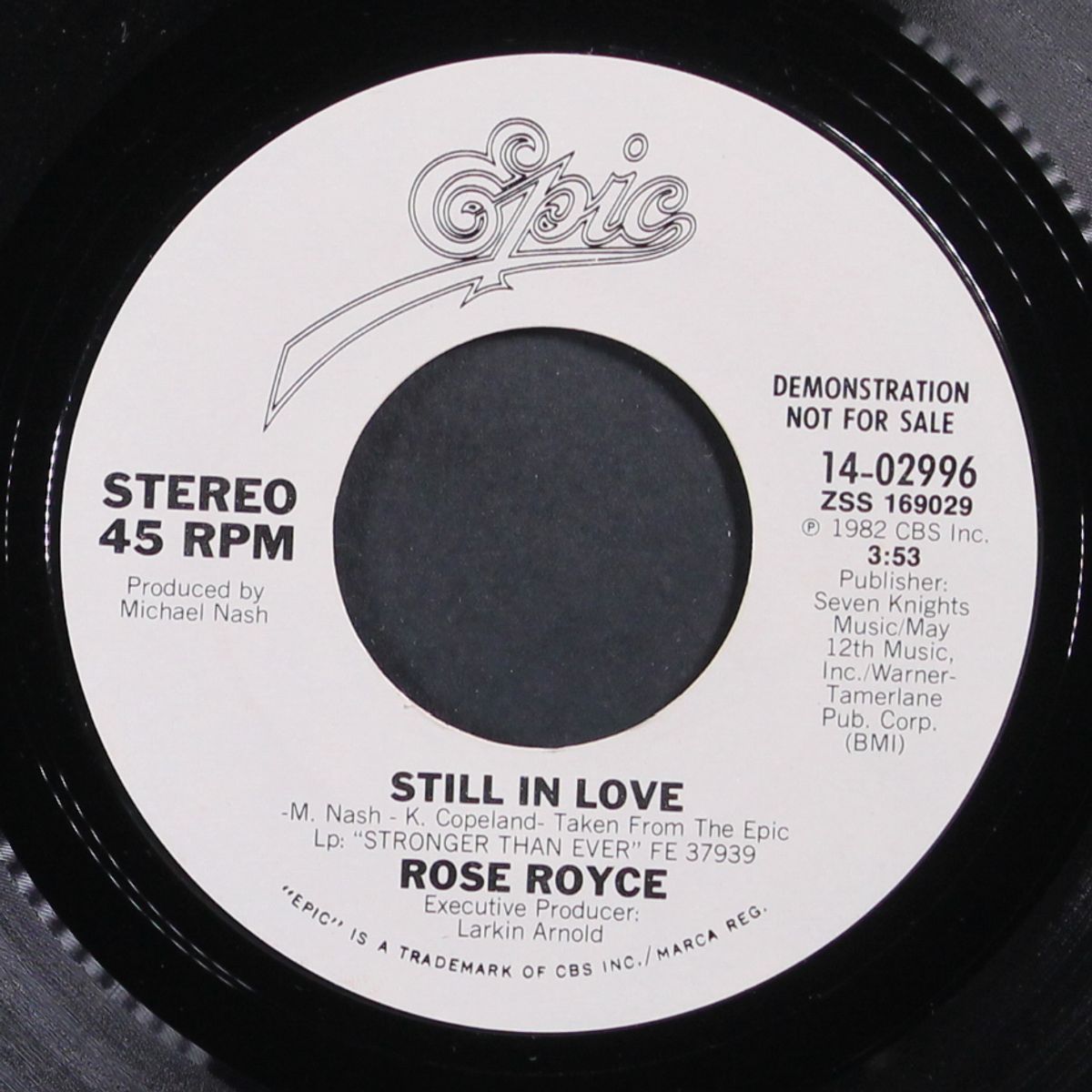 still in love / same by ROSE ROYCE