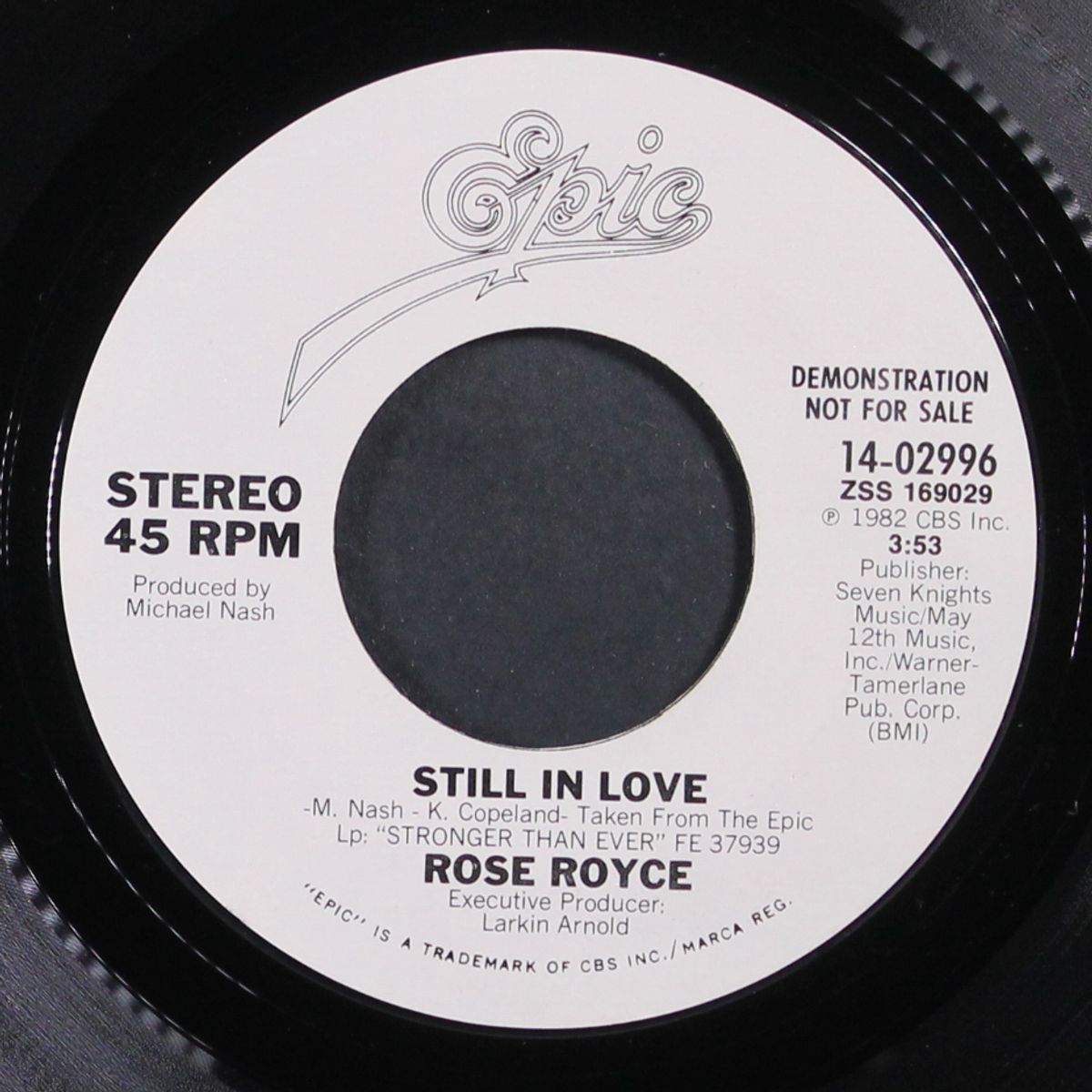 still in love / same by ROSE ROYCE