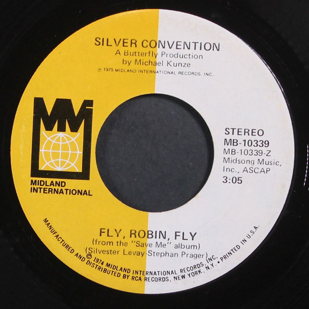 fly, robin, fly / tiger baby by SILVER CONVENTION