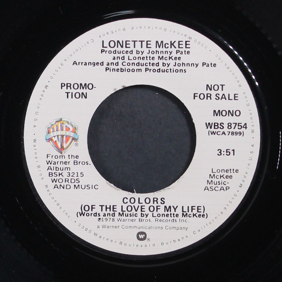 colors (of the love of my life) / mono by LONETTE MCKEE