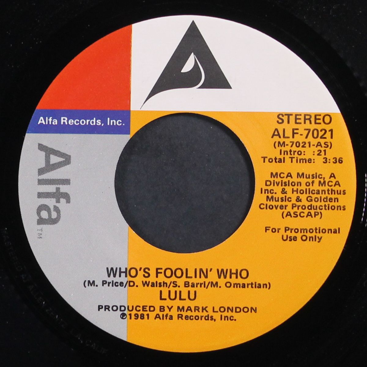 who's foolin' who by LULU