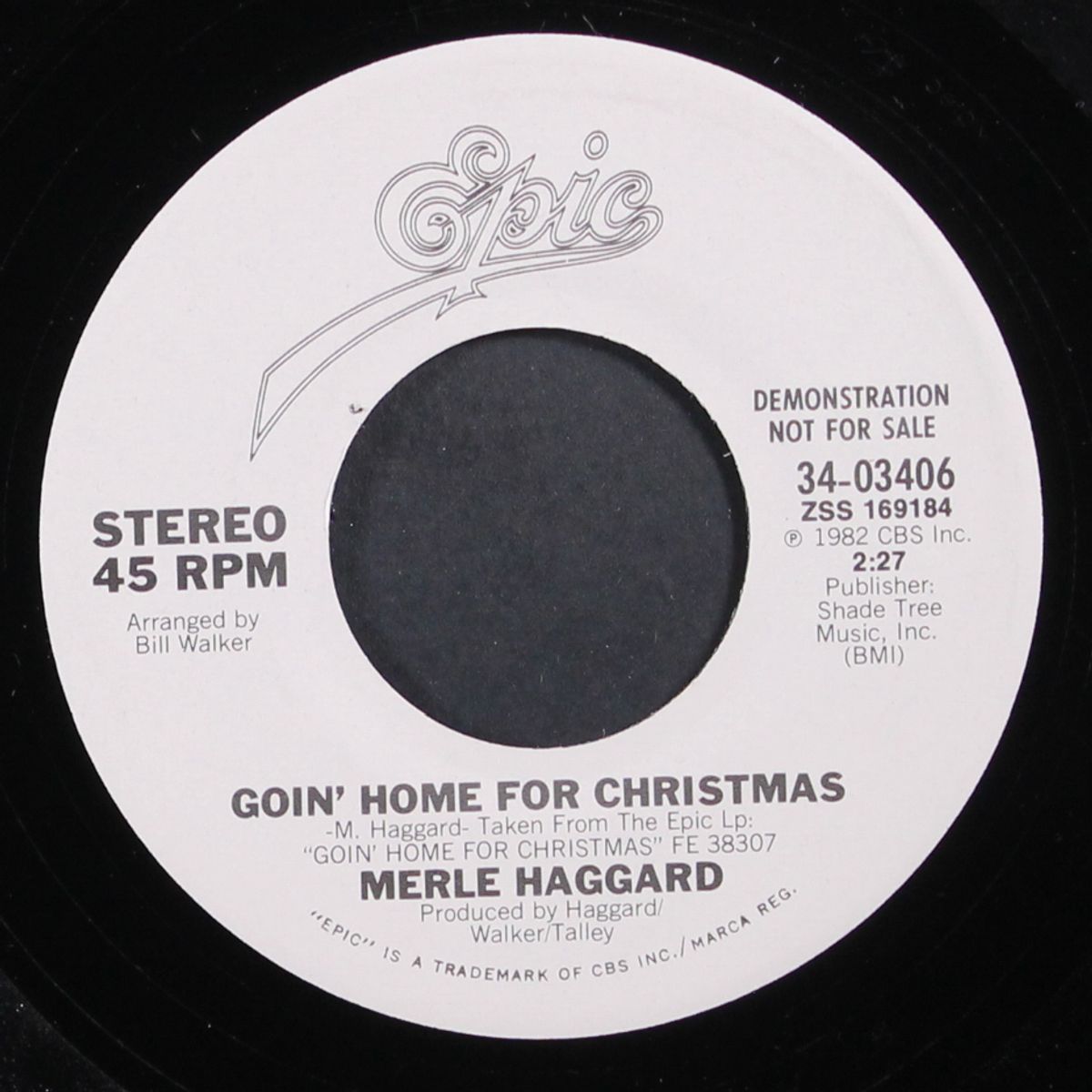 goin' home for christmas / same by MERLE HAGGARD