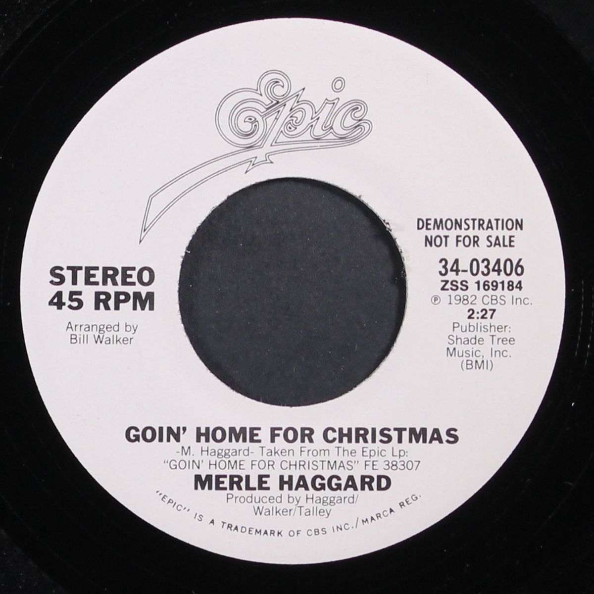 goin' home for christmas / same by MERLE HAGGARD
