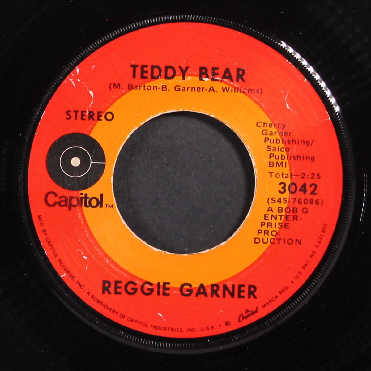 traces / teddy bear by REGGIE GARNER