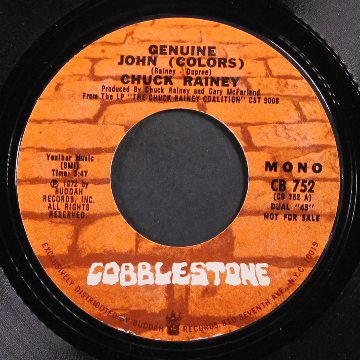 genuine john / mono by CHUCK RAINEY