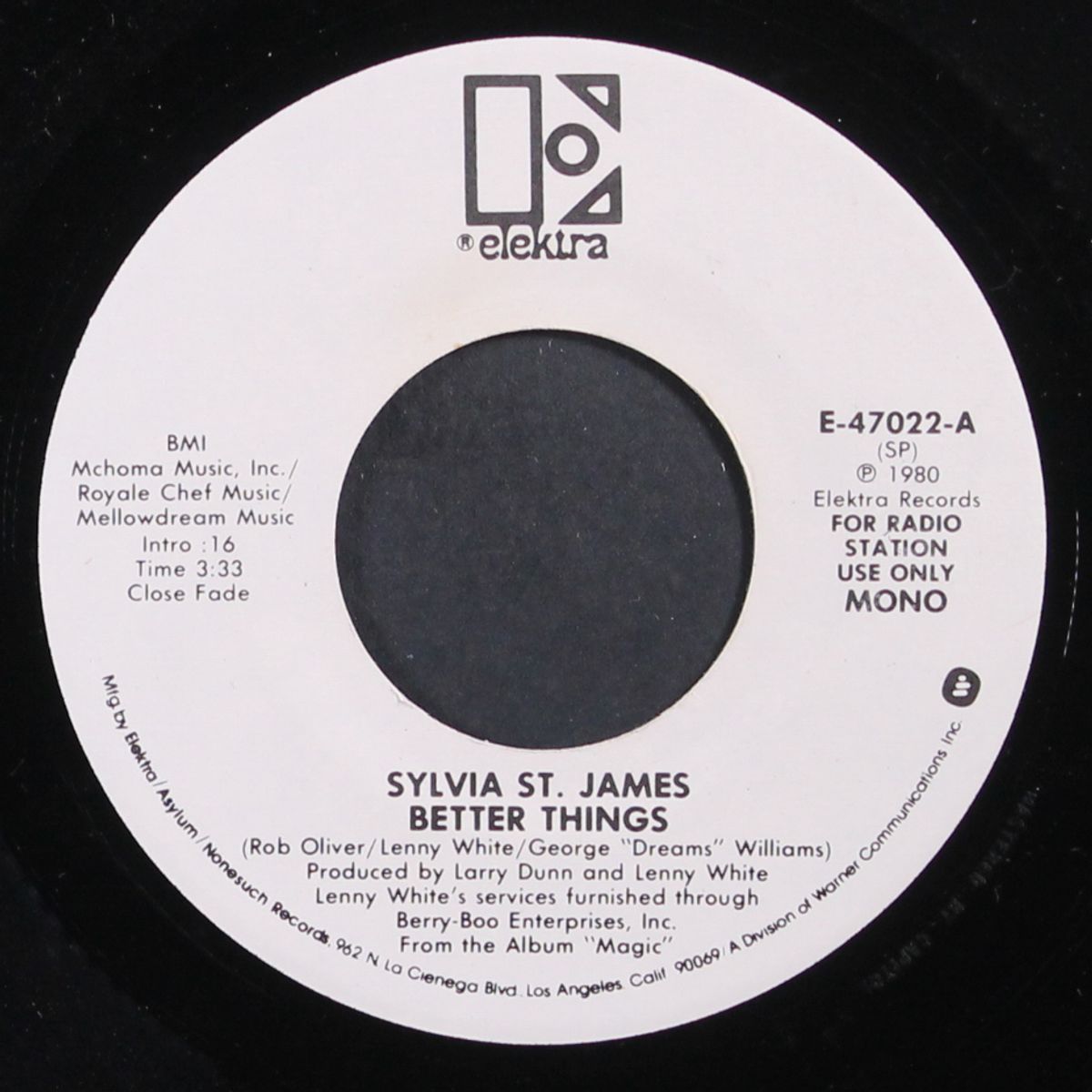 better things / mono by SYLVIA ST. JAMES