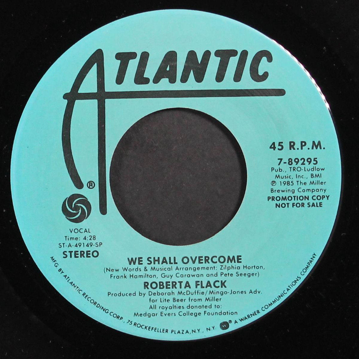 we shall overcome / same by ROBERTA FLACK