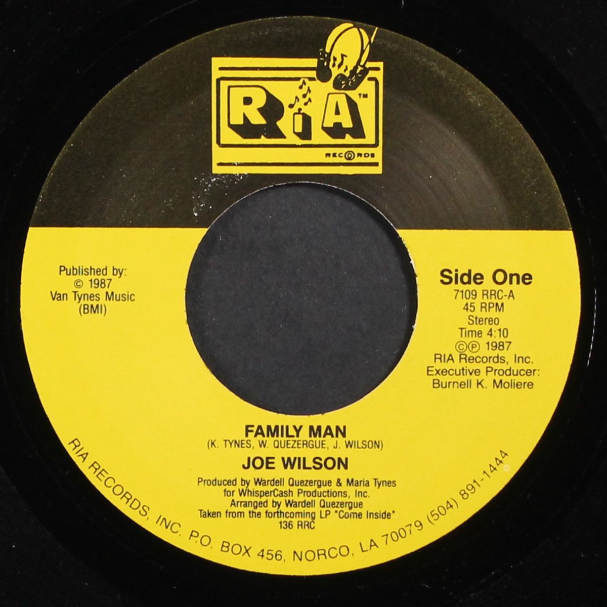 family man / you need me by JOE WILSON