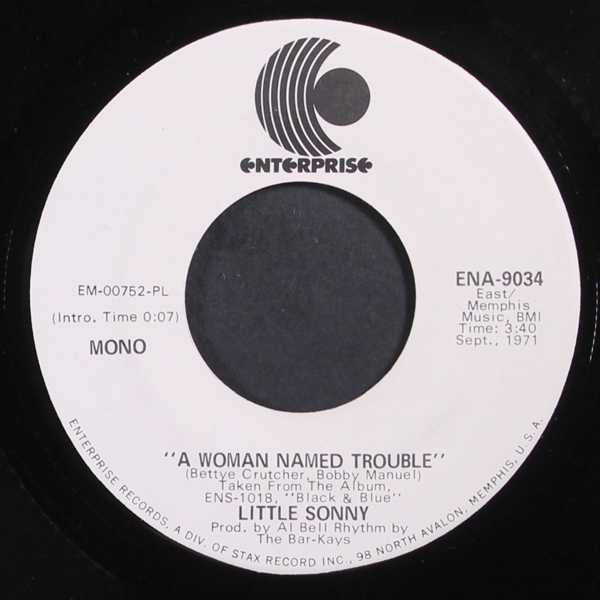 a woman named trouble / mono by LITTLE SONNY