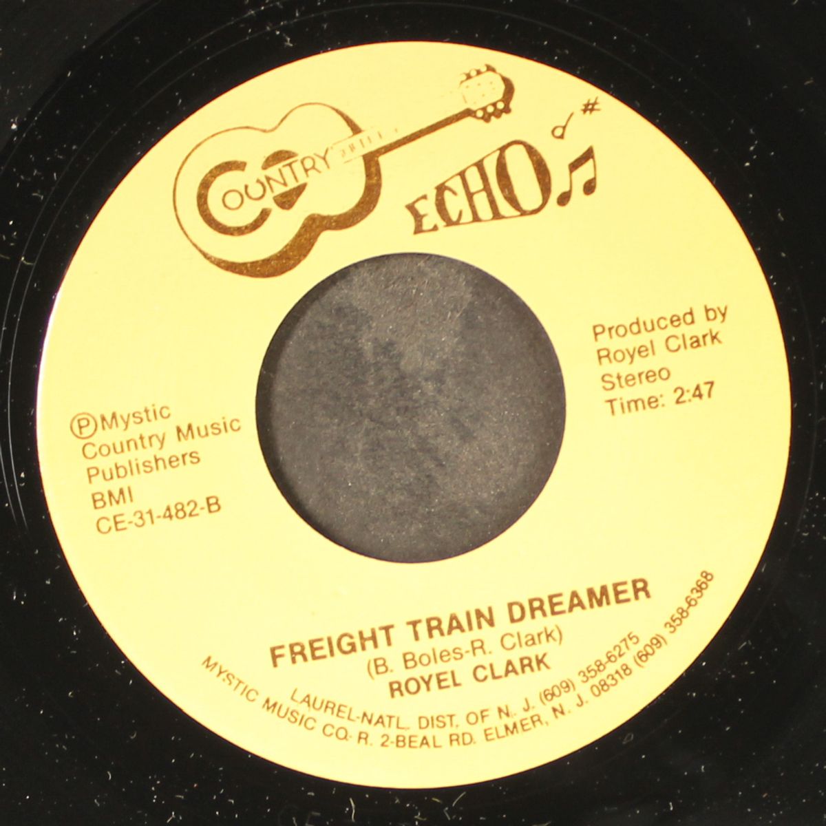 freight train dreamer / i may never by ROYEL CLARK