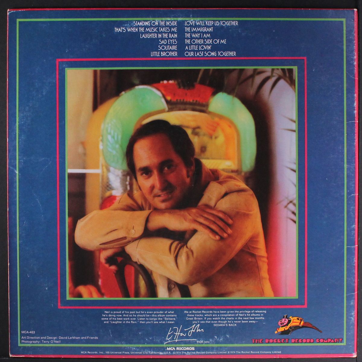 sedaka's back by NEIL SEDAKA