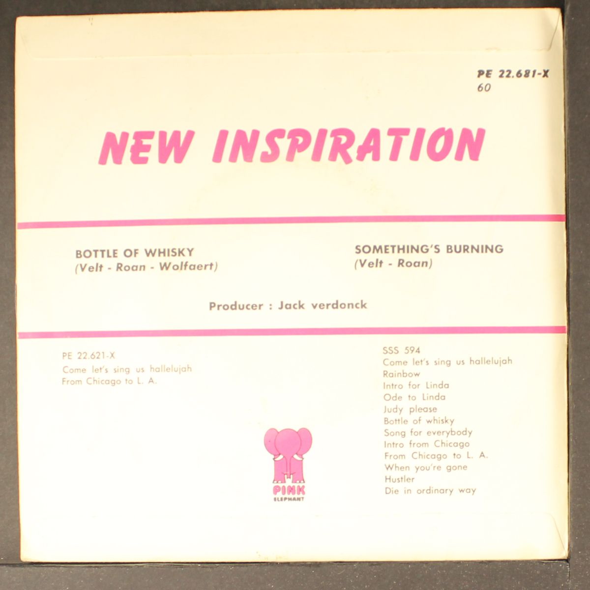 bottle of whisky / something's burning by NEW INSPIRATION