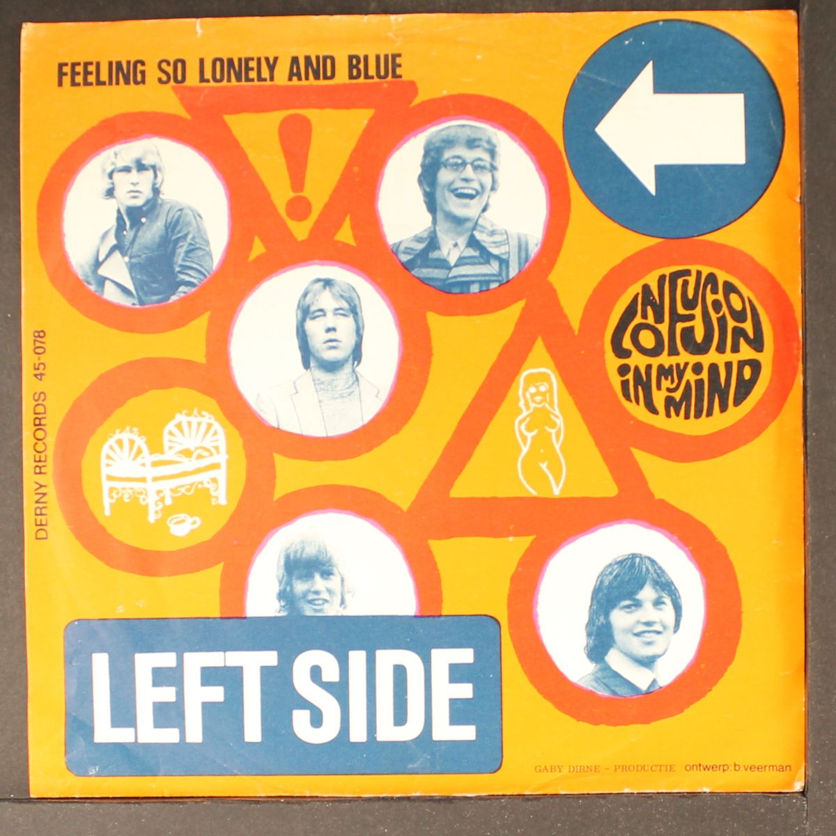 confusion in my mind / feeling so lonely and blue by LEFT SIDE