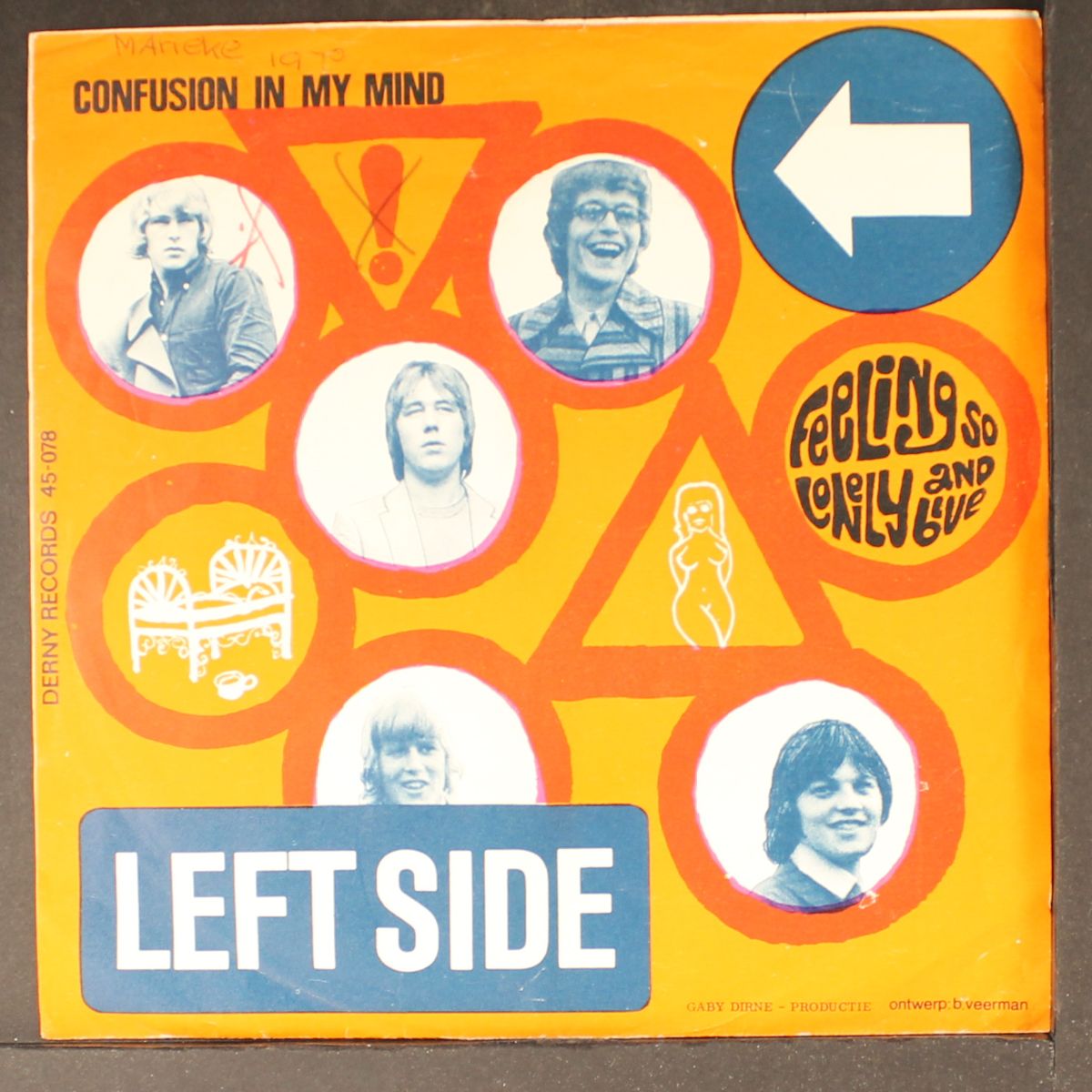 confusion in my mind / feeling so lonely and blue by LEFT SIDE