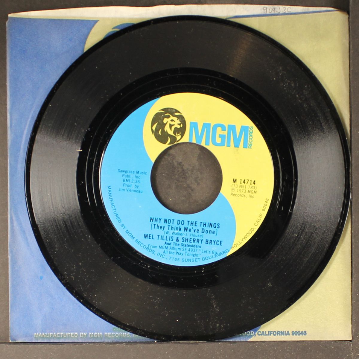 don't let go / why not do the things by MEL TILLIS & SHERRY BRYCE