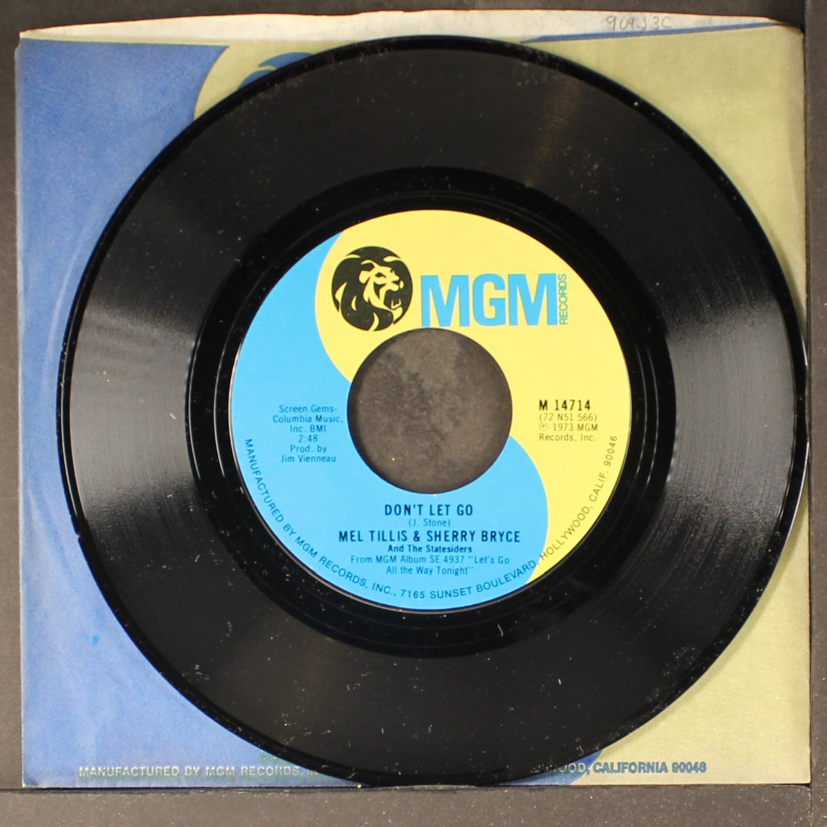 don't let go / why not do the things by MEL TILLIS & SHERRY BRYCE