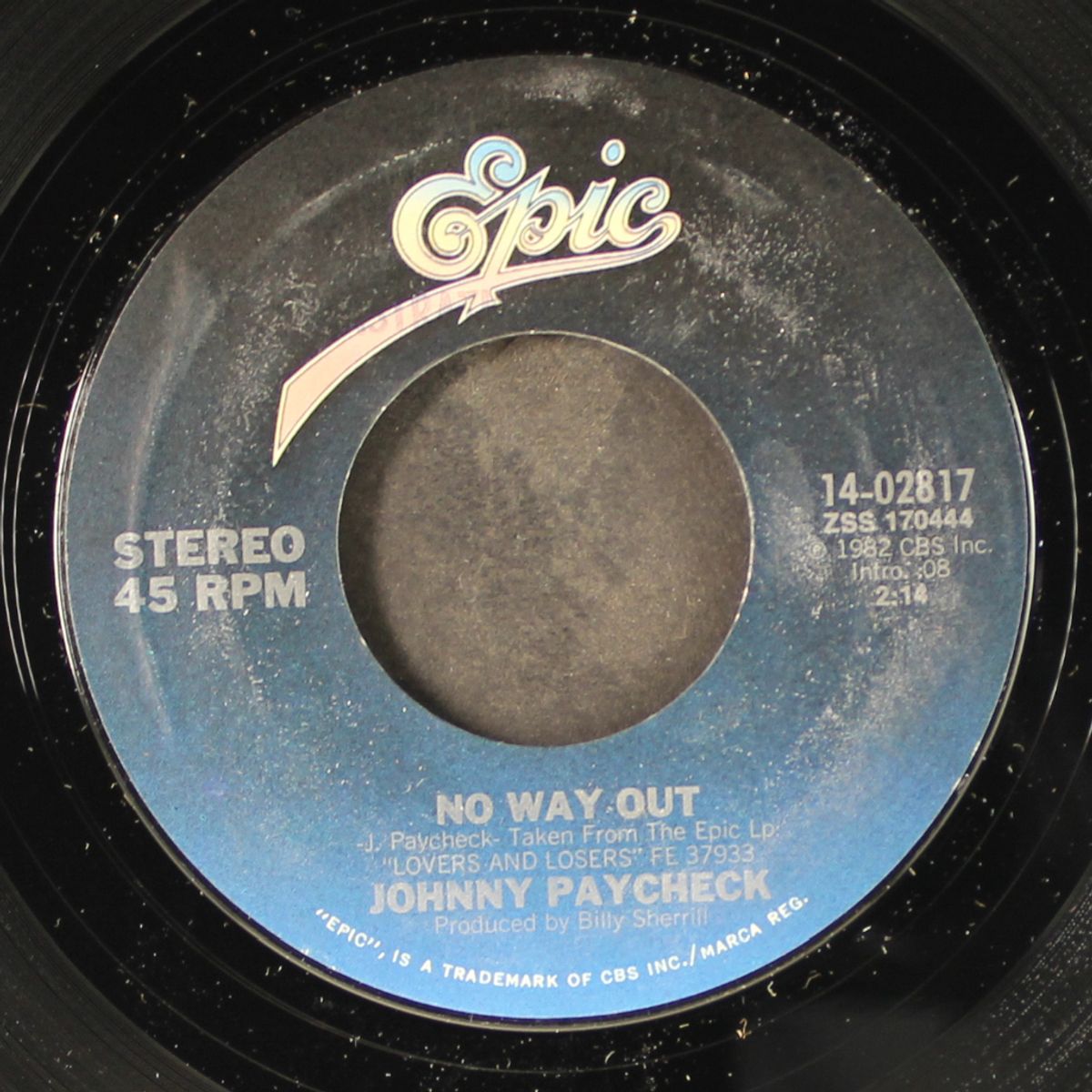 no way out / we've all gone crazy by JOHNNY PAYCHECK