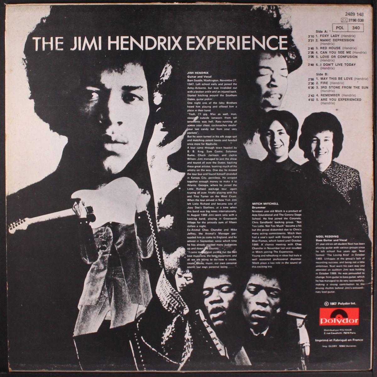 are you experienced? by JIMI HENDRIX EXPERIENCE