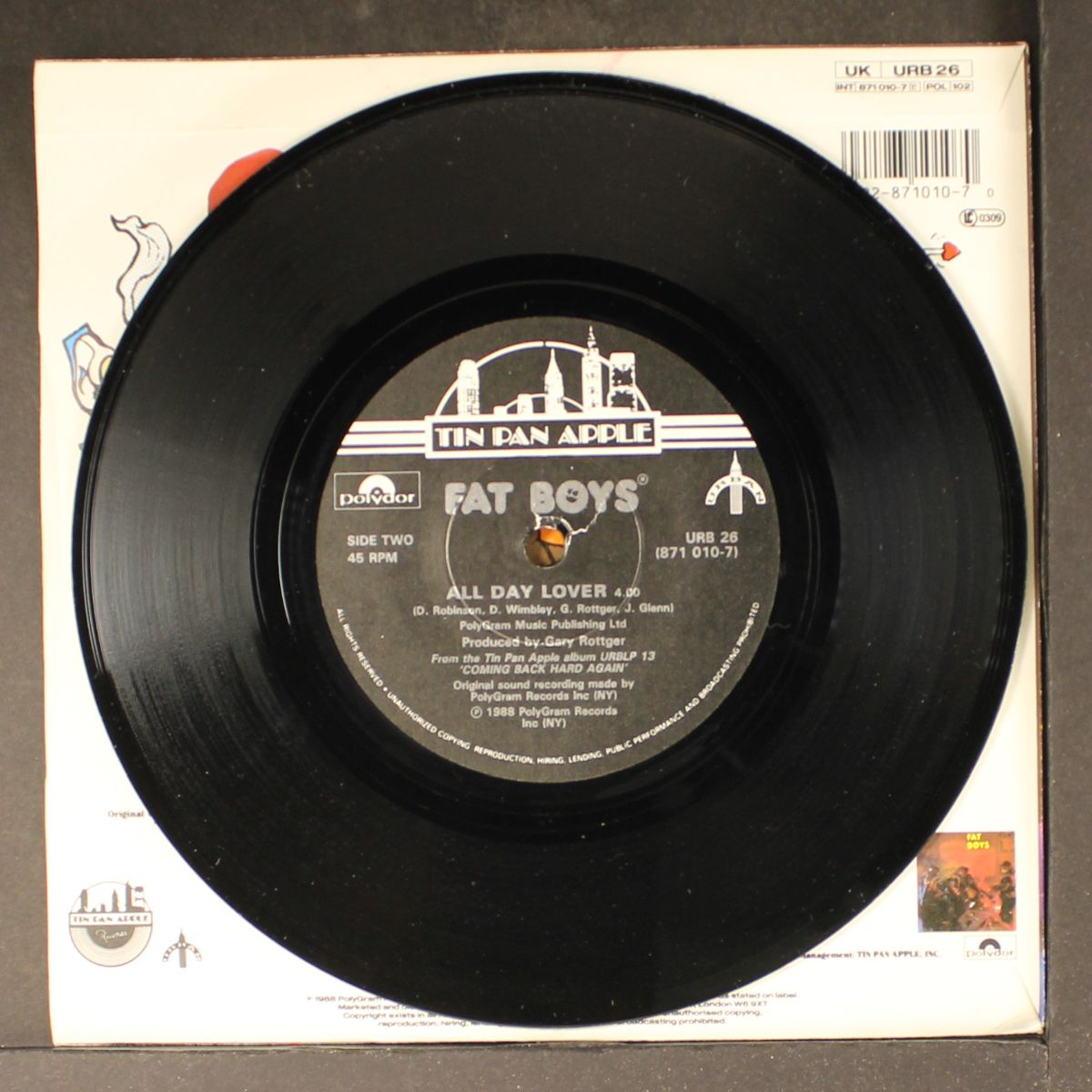 louie louie / all day lover by FAT BOYS