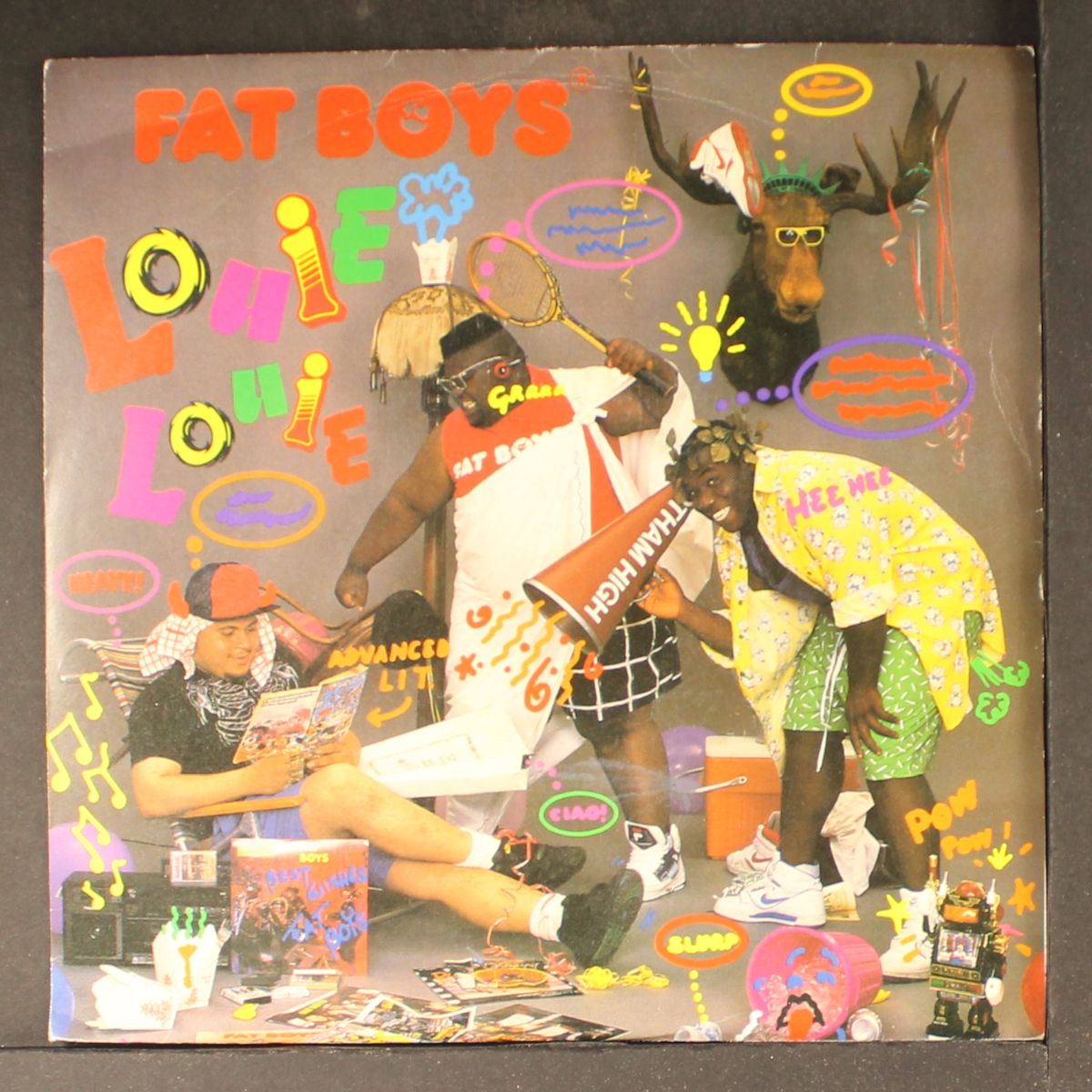 louie louie / all day lover by FAT BOYS