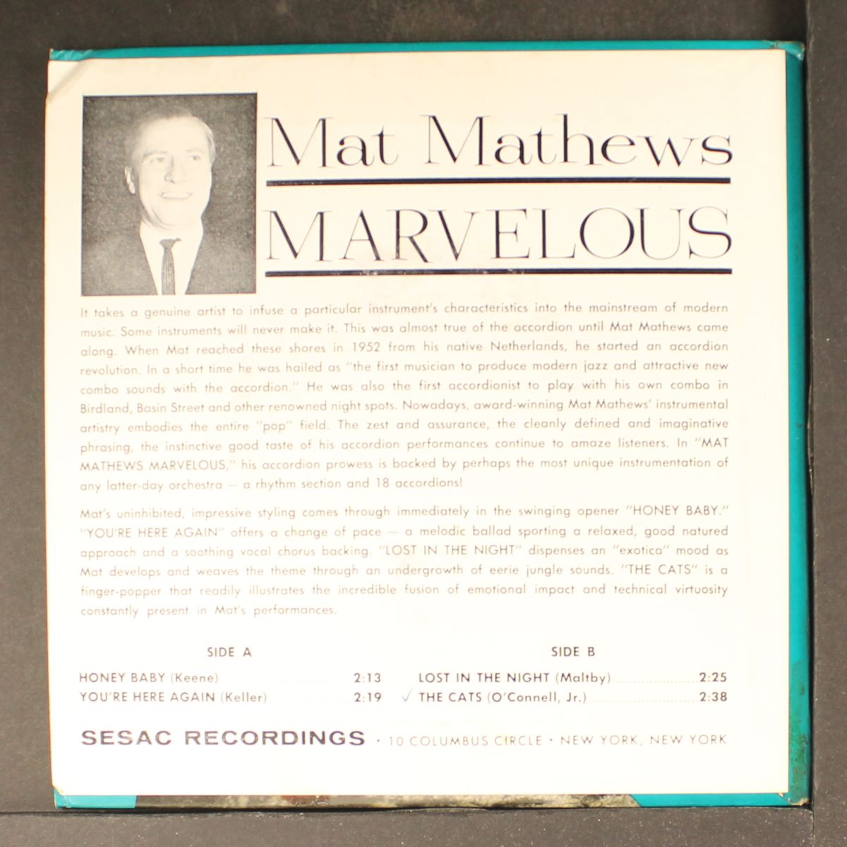 marvelous by MAT MATHEWS