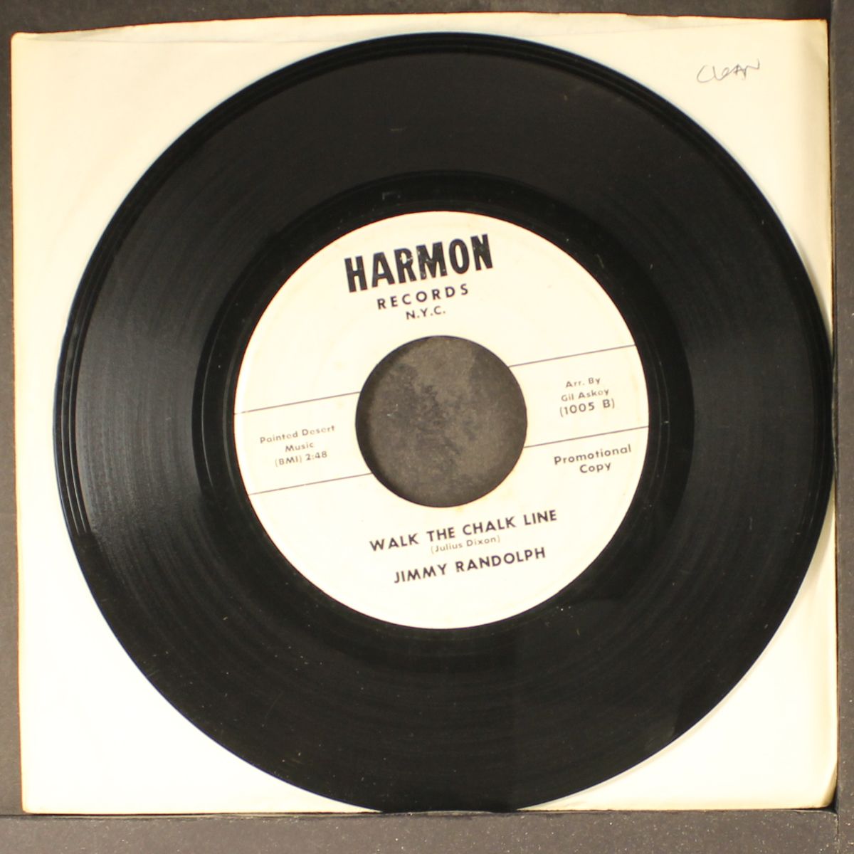 walk the chalk line / my groundhog by JIMMY RANDOLPH