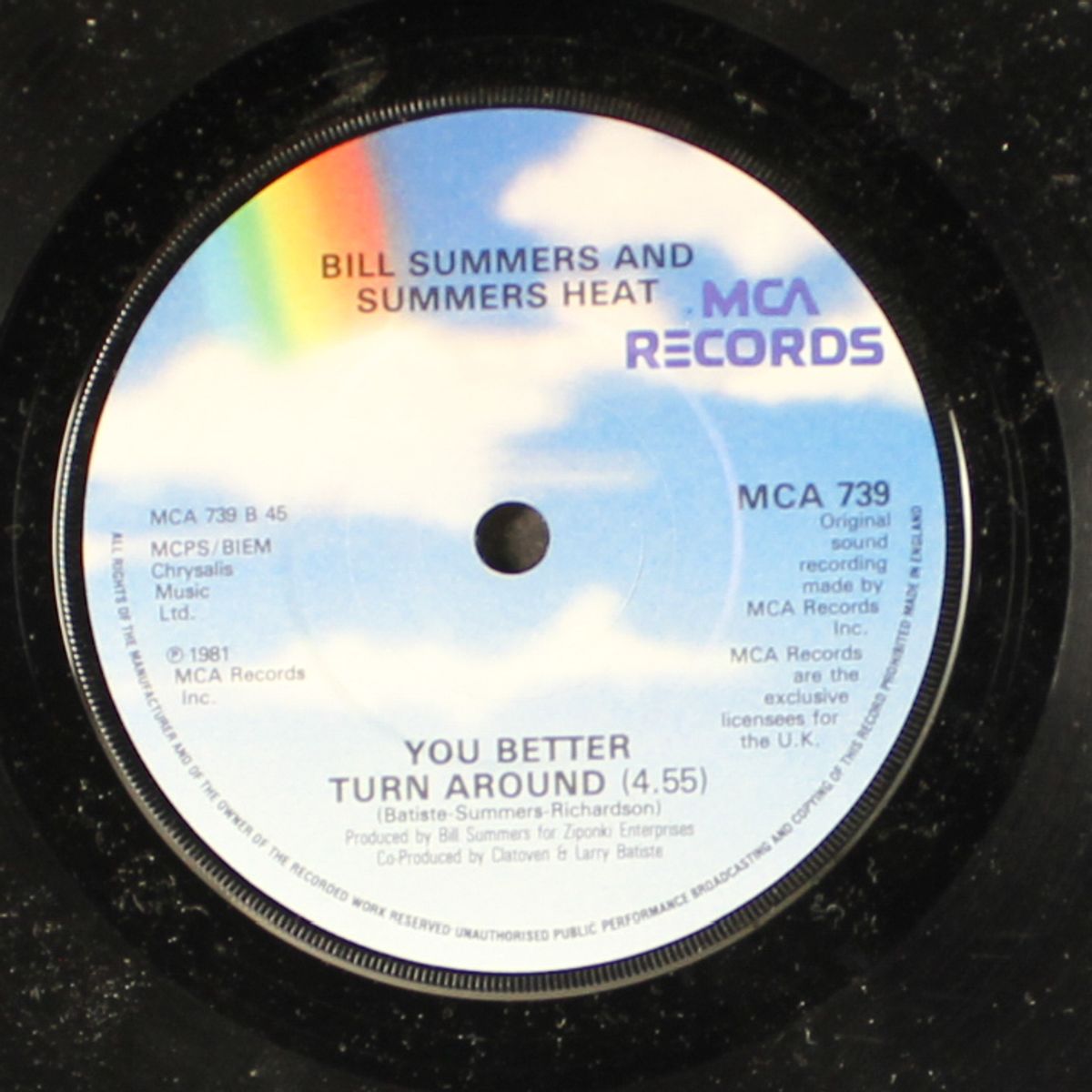 summer fun / you better turn around by BILL SUMMERS & SUMMERS HEAT
