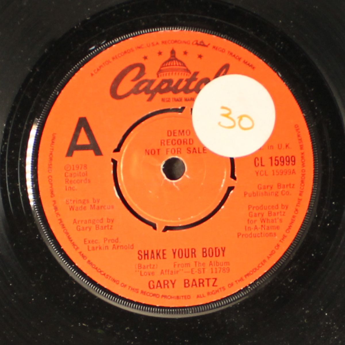 shake your body by GARY BARTZ