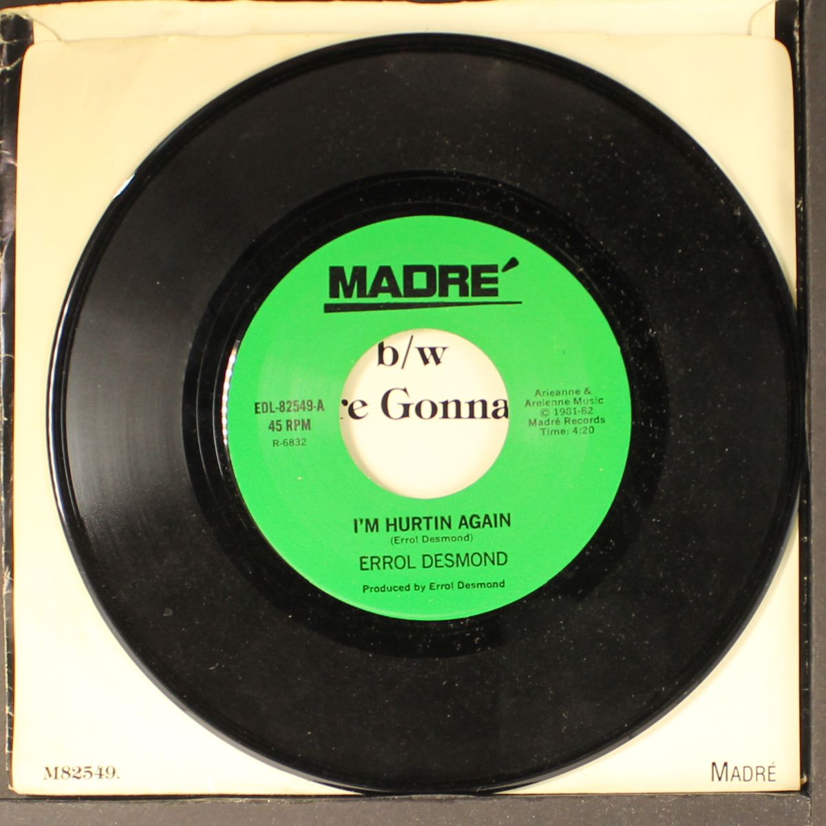 i'm hurtin' again / things are gonna change by ERROL DESMOND