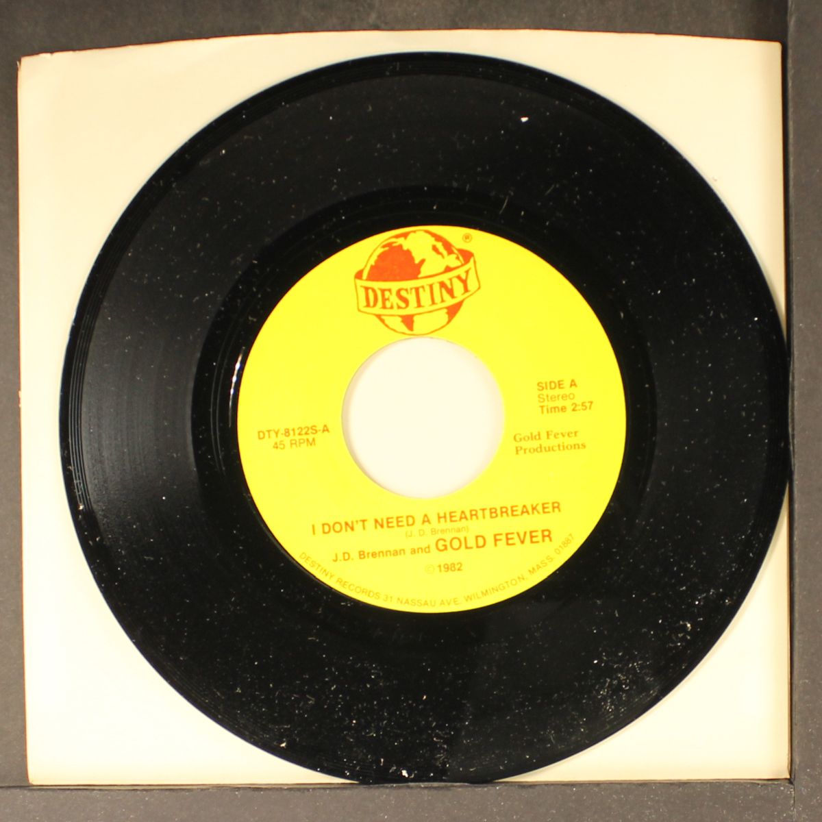 i don't need a heartbreaker / this little mama by J.D. BRENNAN & GOLD FEVER