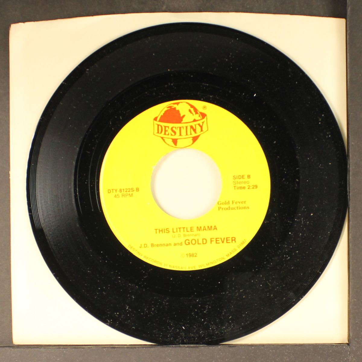 i don't need a heartbreaker / this little mama by J.D. BRENNAN & GOLD FEVER
