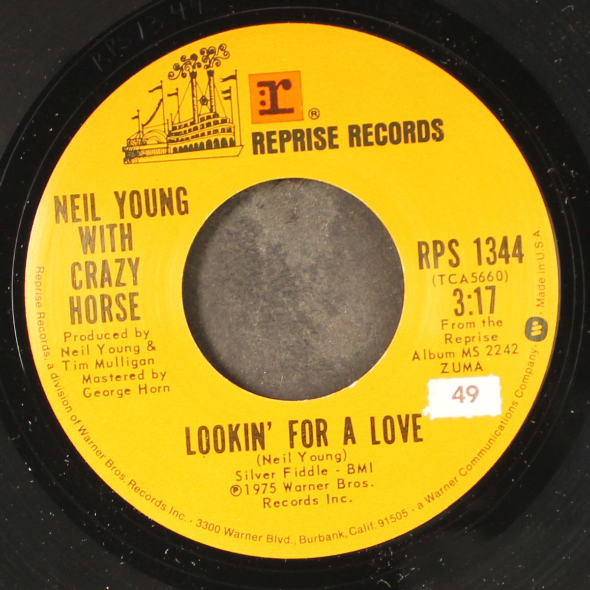 lookin' for a love / sugar mountain by NEIL YOUNG