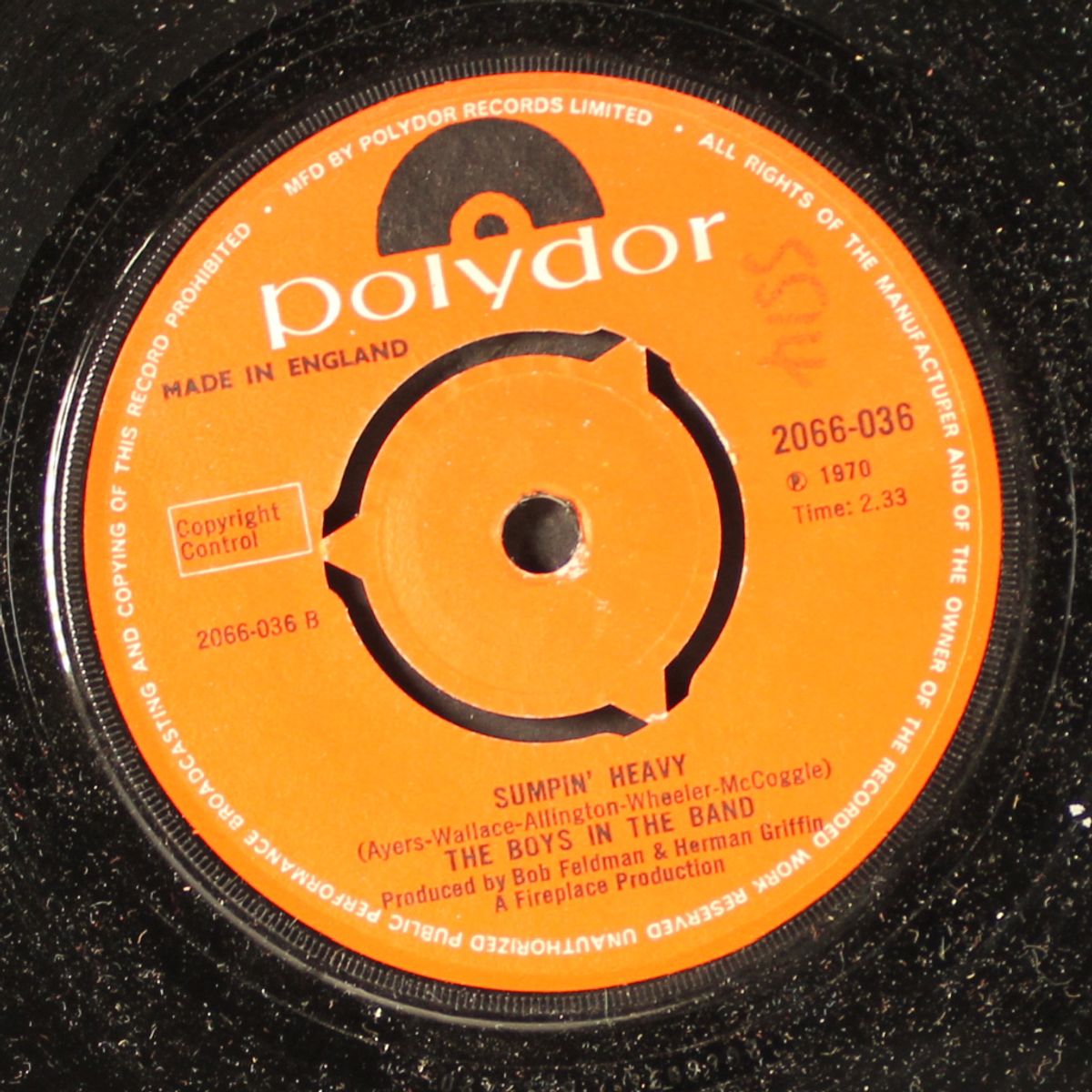 sumpin heavy by BOYS IN THE BAND
