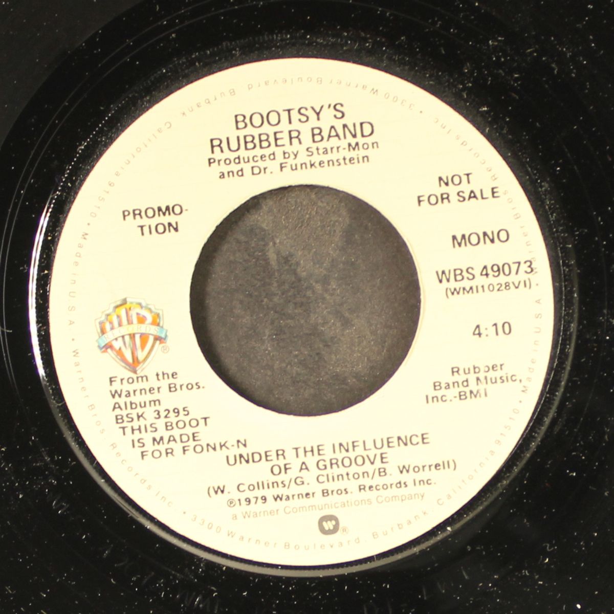 under the influence of a groove / mono by BOOTSY'S RUBBER BAND