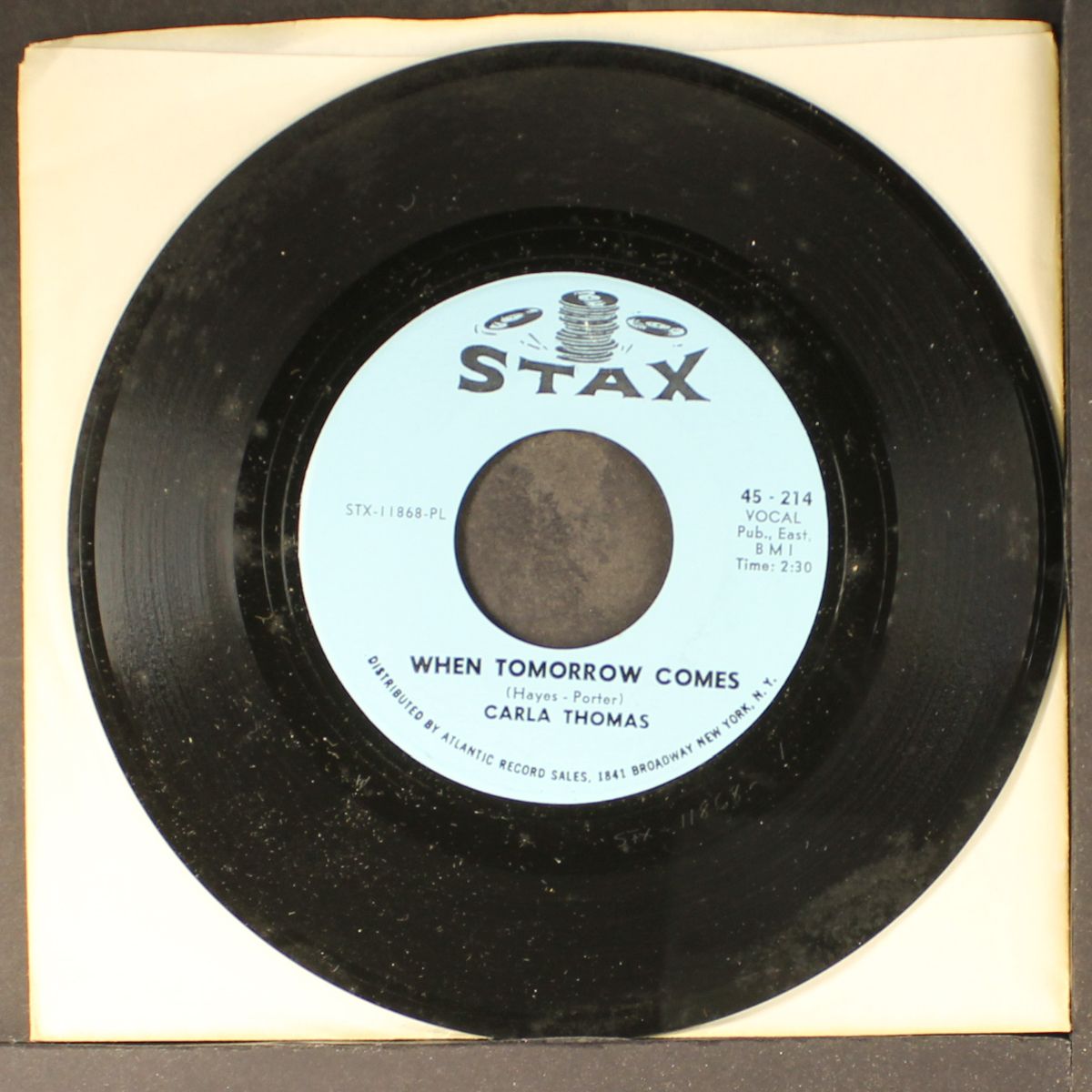 when tomorrow comes / unchanging love by CARLA THOMAS