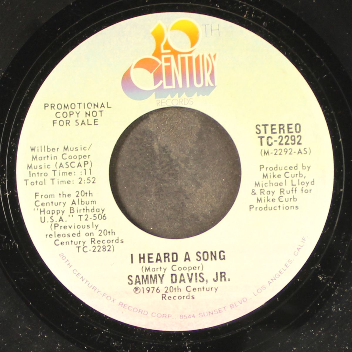 i heard a song / mono by SAMMY DAVIS, JR.